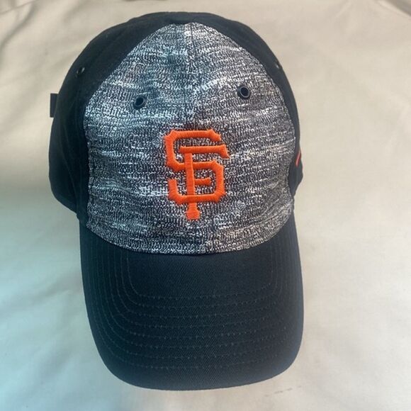 Nike MLB San Francisco Giants SF adjustable baseball hat Gray Unisex - Picture 2 of 10